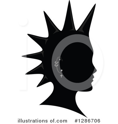 Royalty-Free (RF) Mohawk Clipart Illustration by BNP Design Studio - Stock Sample #1286706