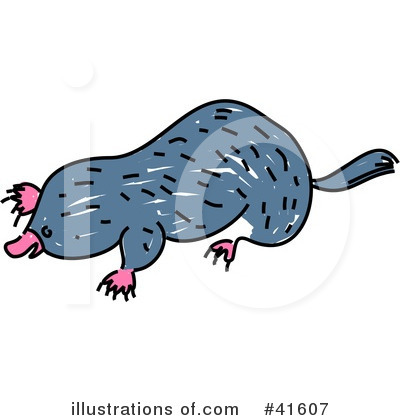 Royalty-Free (RF) Mole Clipart Illustration by Prawny - Stock Sample #41607