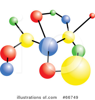 Royalty-Free (RF) Molecule Clipart Illustration by Prawny - Stock Sample #66749