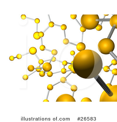 Molecule Clipart #26583 by AtStockIllustration