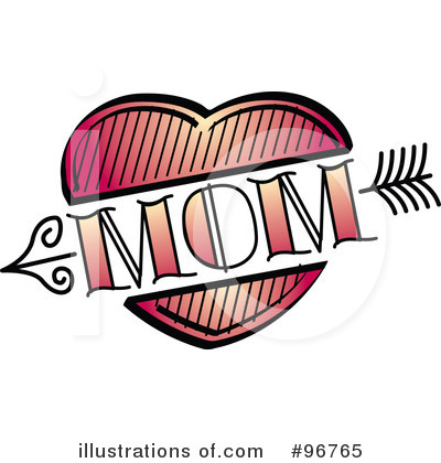 Royalty-Free (RF) Mom Clipart Illustration by Andy Nortnik - Stock Sample #96765