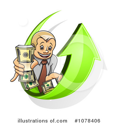 Royalty-Free (RF) Money Clipart Illustration by Vector Tradition SM - Stock Sample #1078406