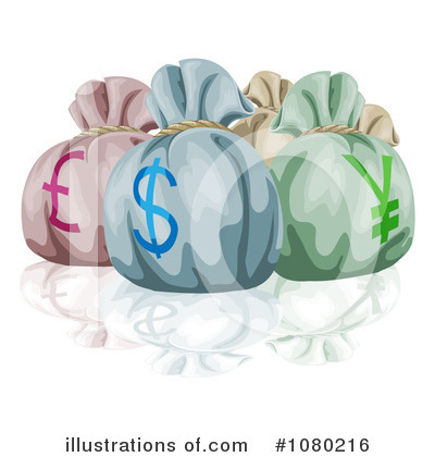Royalty-Free (RF) Money Clipart Illustration by AtStockIllustration - Stock Sample #1080216