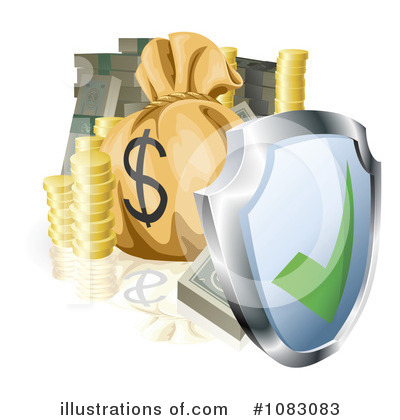 Royalty-Free (RF) Money Clipart Illustration by AtStockIllustration - Stock Sample #1083083
