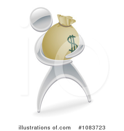 Royalty-Free (RF) Money Clipart Illustration by AtStockIllustration - Stock Sample #1083723