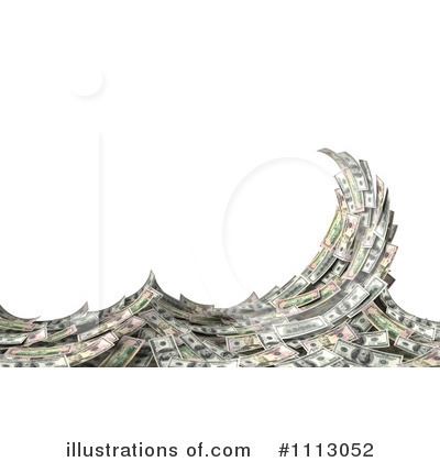 Royalty-Free (RF) Money Clipart Illustration by stockillustrations - Stock Sample #1113052