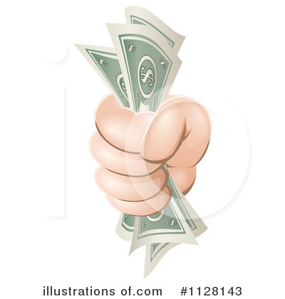 Royalty-Free (RF) Money Clipart Illustration by AtStockIllustration - Stock Sample #1128143