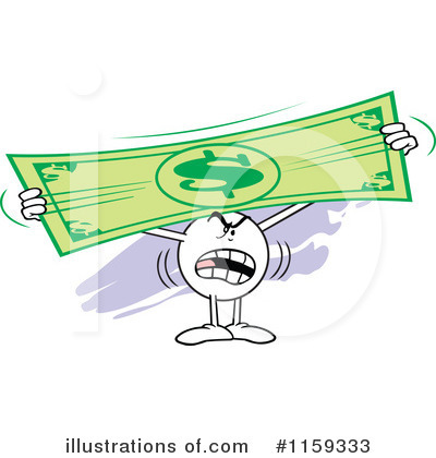 Money Clipart #1159333 by Johnny Sajem
