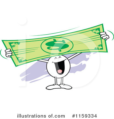 Money Clipart #1159334 by Johnny Sajem