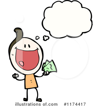 Royalty-Free (RF) Money Clipart Illustration by lineartestpilot - Stock Sample #1174417