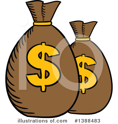 Dollar Symbol Clipart #1388483 by Vector Tradition SM