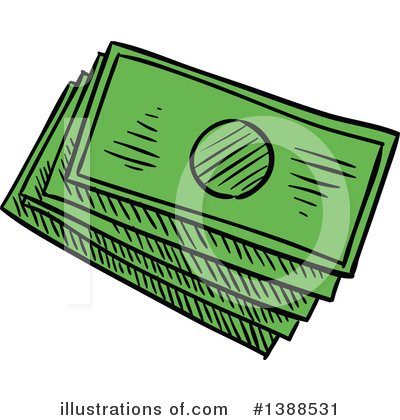 Royalty-Free (RF) Money Clipart Illustration by Vector Tradition SM - Stock Sample #1388531