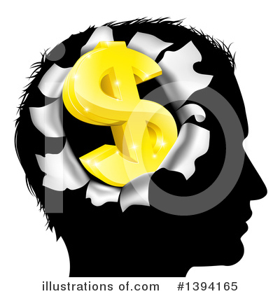 Royalty-Free (RF) Money Clipart Illustration by AtStockIllustration - Stock Sample #1394165