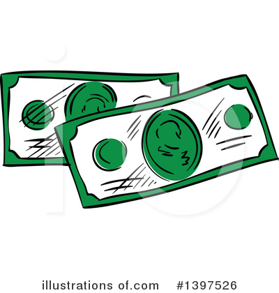 Royalty-Free (RF) Money Clipart Illustration by Vector Tradition SM - Stock Sample #1397526