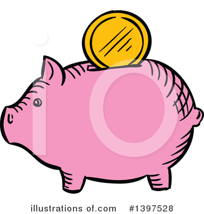 Royalty-Free (RF) Money Clipart Illustration by Vector Tradition SM - Stock Sample #1397528