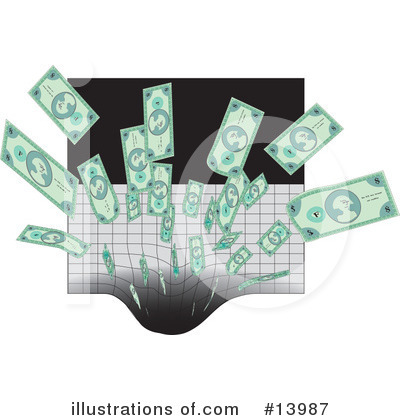 Royalty-Free (RF) Money Clipart Illustration by Rasmussen Images - Stock Sample #13987