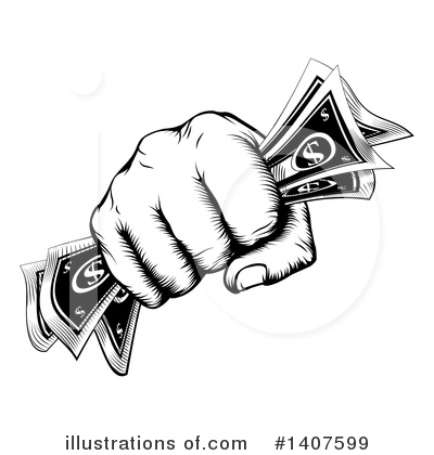 Money Clipart #1407599 by AtStockIllustration