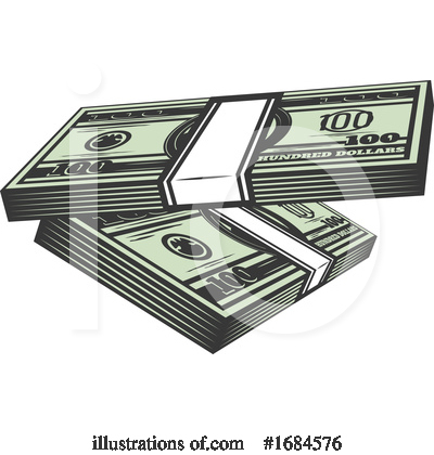 Cash Clipart #1684576 by Vector Tradition SM