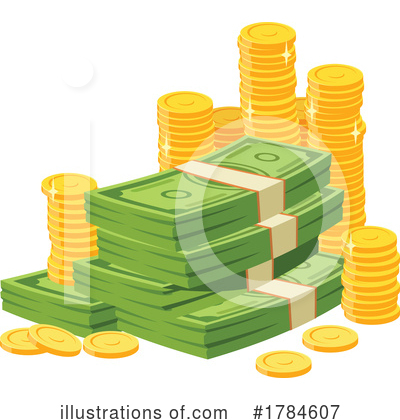 Money Clipart #1784607 by Vector Tradition SM