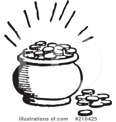 Royalty-Free (RF) Money Clipart Illustration by BestVector - Stock Sample #210425