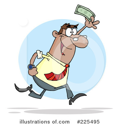 Royalty-Free (RF) Money Clipart Illustration by Hit Toon - Stock Sample #225495
