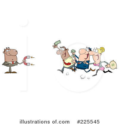 Royalty-Free (RF) Money Clipart Illustration by Hit Toon - Stock Sample #225545