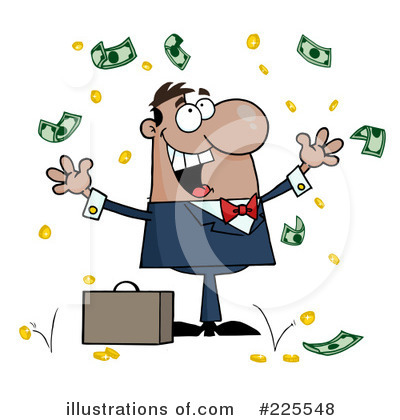 Royalty-Free (RF) Money Clipart Illustration by Hit Toon - Stock Sample #225548