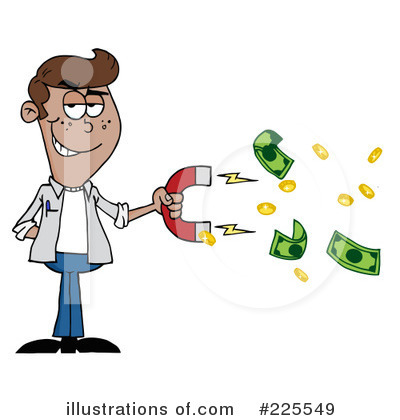 Royalty-Free (RF) Money Clipart Illustration by Hit Toon - Stock Sample #225549