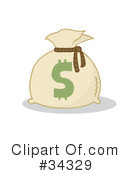 Money Clipart #34329 by Hit Toon