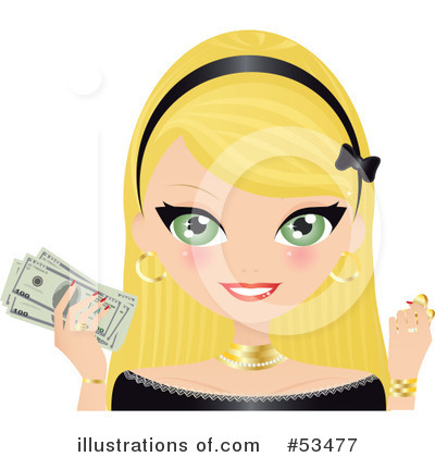 Money Clipart #53477 by Melisende Vector