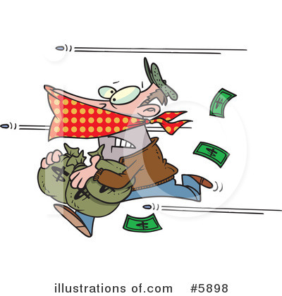 Thief Clipart #5898 by toonaday