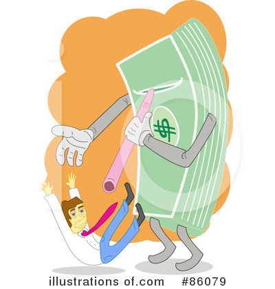 Royalty-Free (RF) Money Clipart Illustration by mayawizard101 - Stock Sample #86079
