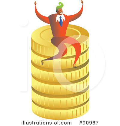 Royalty-Free (RF) Money Clipart Illustration by Prawny - Stock Sample #90967