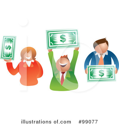 Royalty-Free (RF) Money Clipart Illustration by Prawny - Stock Sample #99077