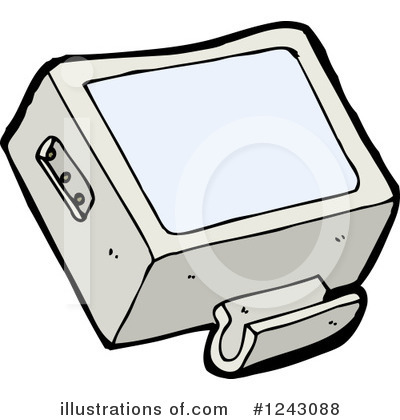Computer Monitor Clipart #1243088 by lineartestpilot