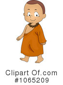 Monk Clipart #1065209 by BNP Design Studio
