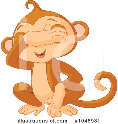 Monkeys Clipart #1048931 by Pushkin