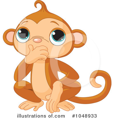 Monkeys Clipart #1048933 by Pushkin