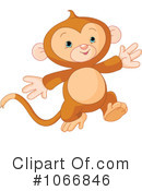 Monkey Clipart #1066846 by Pushkin
