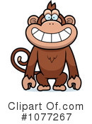 Monkey Clipart #1077267 by Cory Thoman