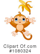 Monkey Clipart #1080324 by Pushkin
