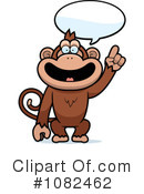 Monkey Clipart #1082462 by Cory Thoman