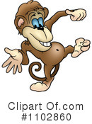 Monkey Clipart #1102860 by dero