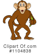 Monkey Clipart #1104838 by Cartoon Solutions