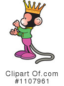 Monkey Clipart #1107961 by Lal Perera