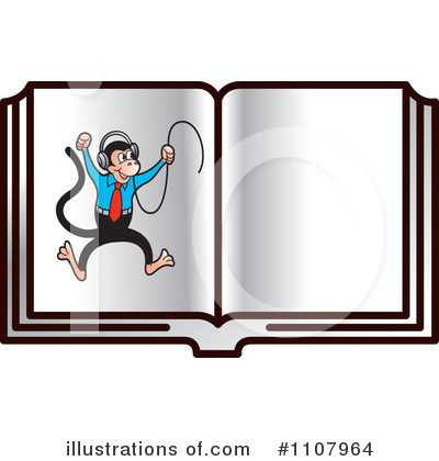 Royalty-Free (RF) Monkey Clipart Illustration by Lal Perera - Stock Sample #1107964