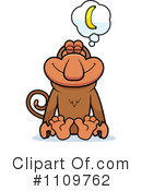 Monkey Clipart #1109762 by Cory Thoman