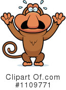 Monkey Clipart #1109771 by Cory Thoman