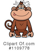 Monkey Clipart #1109778 by Cory Thoman