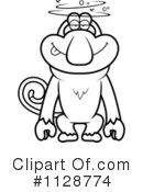 Monkey Clipart #1128774 by Cory Thoman